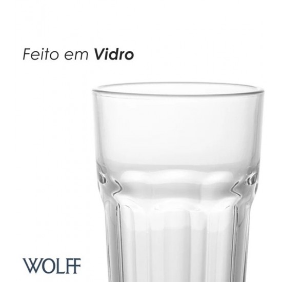 Copo avulso 425ml alto Allure Vidro